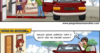 O homem antes e depois da conquista