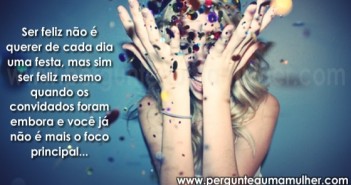 Ser feliz…